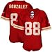 Reebok NFL Equipment Kansas City Chiefs #88 Tony Gonzalez Infant Red Replica Creeper Jersey