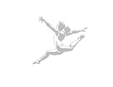 Tools & Hardware : Sudden Shadows Gymnast Gymnastics Wall Shadow Mural