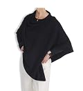 Cashmere Poncho - 088 Black by Catherine Robinson