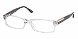Prada Vps 10A Aaa1O1 Clear/Black Eyeglasses