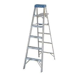 Werner 356 225-Pound Duty Rating Aluminum Stepladder, 6-Foot