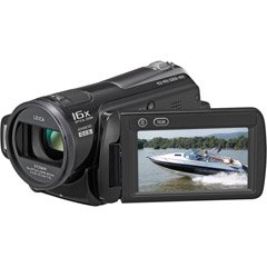 Panasonic HDC-TM20K High-Def Flash Memory Camcorder with 16GB Internal Memory (Black)