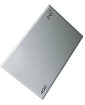 PQI 4GB U510 Card Drive Slim USB2.0 Flash Memory Drive: BB58-4032R0121 (Metallic Silver, Retail)