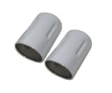 BMW Genuine Z4 Chrome Exhaust tailpipe Tip Tips for Z4 2.5