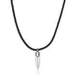 coke cap necklaces Police Impact Black Leather Cord