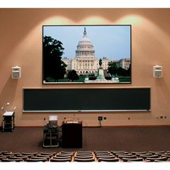 Clarion 16:9 Fixed Wall Projection Screen with Vel-tex