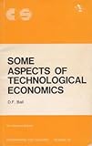 Some aspects of technological economics