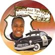 Custom Photo Plate - Radiator Springs Sherriff Photo Plate - Customize Your Radiator Springs Sherriff Plate With Your Favorite Photo