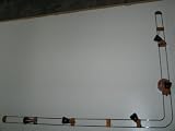 12 V Halogen Schienensystem 5 flg. In Erle/schwarz