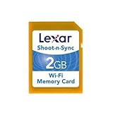Lexar 2 GB Shoot-n-Sync Wi-Fi Memory Card, LSDW2GBACNA