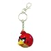 Red Bird ~1.75" Mini-Figure Keychain: Angry Birds Keychain Series