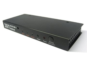 3 Port Hdmi Switch with Remote Control