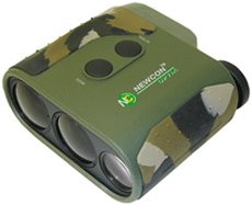 Newcon Optik 2000 Yards Compass Speed Detector Black Laser Rangefinder Monocular