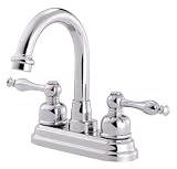 Danze D302255 Sheridan Double-Handle Centerset Lavatory Faucet with Hi-Rise Spout, Chrome