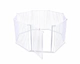 Regalo 4 In 1 Metal Play Yard, White