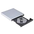 NEW Slim USB 2.0 External Slim USB 2.0 CD-ROM Drive for all Laptop notebook ( Silver )