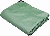 Super Heavy Duty Green/ Black Poly Tarp Size 9' X 12'