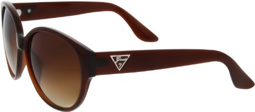 GUESS Women's Gradient GU7221-BRN-34 Square Sunglasses