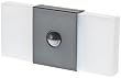 Osram 73280 Noxlite LED Wall Double 2 x 6 W Sensor Außenleuchte mit Bewegungs und Tageslichtsensor