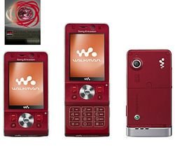 Sony Ericsson W910i Hearty Red Quadband 3G Walkman Unlocked Phone