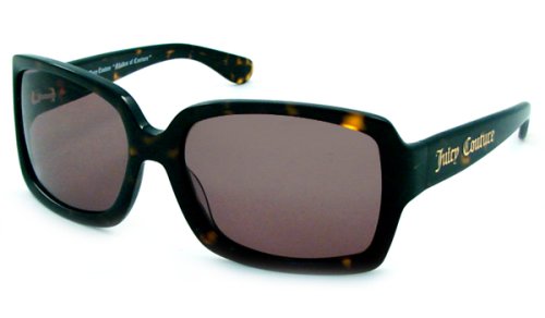 Juicy Couture Heiress S Sunglasses, Dark Tortoise Frame/ Brown Lenses
