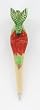 Hummingbird Bird Writing Pen Wood Carved