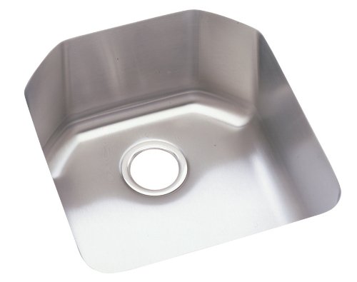 Elkay ELU1618 Harmony Lustertone Undermount Sink, Stainless Steel