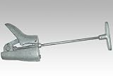 Cast Aluminum Boot Instep Stretcher