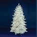 7.5' Crystal White Artificial Christmas Tree - Unlit