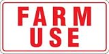 Hy-Ko #20550 6x12 ID Farm Use Tag