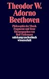 Produkt-Bild: Beethoven. Philosophie der Musik: Fragmente und Texte (suhrkamp taschenbuch wissenschaft)