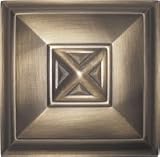 Review House Parts 8777-40-76 / House Parts Egyptian Gold Square Architectural Holdback Pair