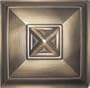 House Parts Egyptian Gold Square Architectural Holdback Pair