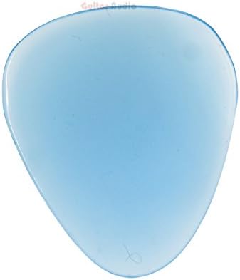 True Rock Tones Genuine Gemstone Blue Agate Stone Guitar Pick - Single