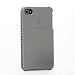 ifrogz x KYBER iPhone4/4S  cover [LuxeLean-Gunmetalic]