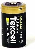 3.6V 1200 MAH Lithium 1/2AA TEKCELL