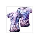 Hot Leathers Angel Wings Ladies Sublimation T-Shirt (Multi, Medium)