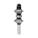 Amana Tool 49770 Variable Double Corner Round Assembly 1-3/8-Inch Diameter, 3-Wing, 1/2-Inch Shank Router Bit