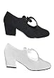 2.5 Inch High Heel Canvas Pumps. Women'S Size Shoe With Ribbon Tie