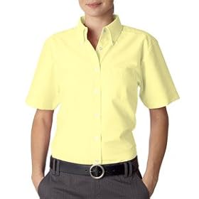 Buy 8973 UltraClub Short Sleeve Ladies Oxford Sht by UltraClub