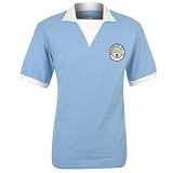 ScoreDraw Manchester City 1976 Home Shirt Sky Medium