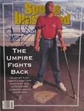 Steve Palermo autographed Sports Illustrated Magazine (Baseball Umpire)