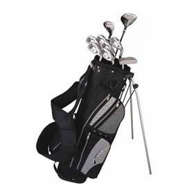 Inferno Complete Men's Golf Club Set with Stand Bag