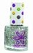 Smiley Face Silver Glitter Nail Polish (1 pc)