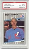 1989 Randy Johnson Fleer Baseball MLB Rookie Cards - Professionally Graded a PSA 10 (New York Yankees and Arizona Diamondbacks)