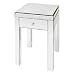 Glass Accent Table - 25.25"