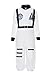 ReliBeauty Boys Kids Children Astronaut Role Play Costume, White, 4T-4