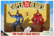  DC Super Heroes The Flash and Blue Beetle with the Atom