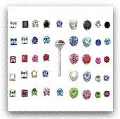 20 Pack 925 Sterling Silver Nose Studs Rings 