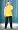 Tourmaster 2pc PVC RAINSUIT YL/BK SIZE:XSM